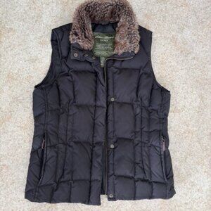 Eddie Bauer Goose Down Vest - Woman's size: Small